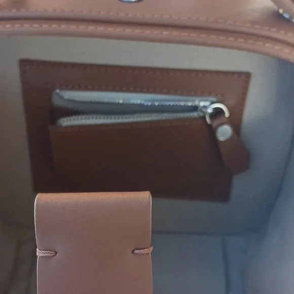NICO GIANI brown and tan crossbody bag **